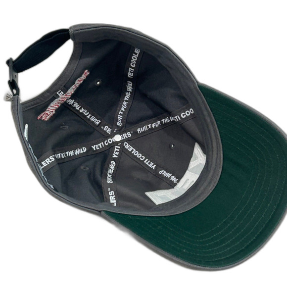 Yeti Coolers Cap Hat Unisex Adjustable Color Gray Logo Licensed Snap on Tools - Picture 6 of 10